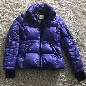Sam purple down jacket